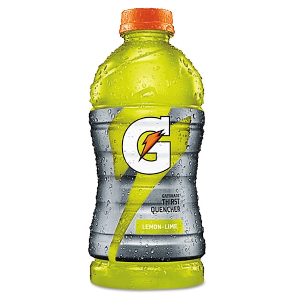 Gatorade G-Series Perform 02 Thirst Quencher Lemon-Lime, 20 oz Bottle, PK24 30003